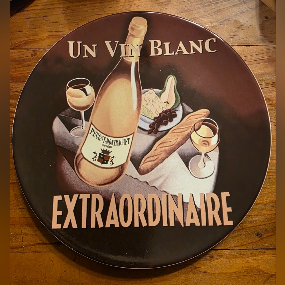 POTTERY BARN Y2K Wine Bar EXTRAORDINAIRE Salad Dessert Lunch Plate 8.25"